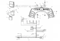 CONSOLE   S03NP5CS/5CSA/5CSB/6ES/6ESA/6ESB S03NA5CS/6ES S03NF5CS/6ES S03NE5CS/6ES (4977827782A12) pour Polaris 500 XC EDGE de 2003