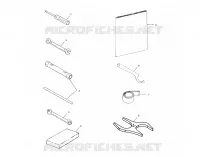 OUTILS   S03NP5CS/5CSA/5CSB/6ES/6ESA/6ESB S03NA5CS/6ES S03NF5CS/6ES S03NE5CS/6ES (4977827782E09) pour Polaris 500 XC EDGE de 2003
