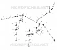 DIRECTION   S03NP5CS/5CSA/5CSB/6ES/6ESA/6ESB S03NA5CS/6ES S03NF5CS/6ES S03NE5CS/6ES (4977827782B02) pour Polaris 500 XC SP EDGE de 2003