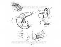 ECHAPPEMENT    S03NP5CS/5CSA/5CSB/6ES/6ESA/6ESB S03NA5CS/6ES S03NF5CS/6ES S03NE5CS/6ES (4977827782D04) pour Polaris 500 XC SP EDGE de 2003