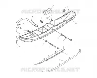 SKI   S03NP5CS/5CSA/5CSB/6ES/6ESA/6ESB S03NA5CS/6ES S03NF5CS/6ES S03NE5CS/6ES (4977827782B01) pour Polaris 500 XC SP EDGE de 2003