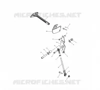 BARILLET (MARCHE ARRIERE MODELS)   S03NK7CS/A S03NL7CS/A S03NK8CS/A S03NL8CS/A S03NM8CS (4978037803C02) pour Polaris 700 RMK 144 de 2003