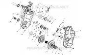CARTER DE CHAINEE (MARCHE ARRIERE MODELS)   S03NK7CS/A S03NL7CS/A S03NK8CS/A S03NL8CS/A S03NM8CS (4978037803B13) pour Polaris 700 RMK 144 de 2003