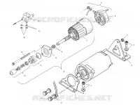 DEMARREUR   S03NK7CS/A S03NL7CS/A S03NK8CS/A S03NL8CS/A S03NM8CS (4978037803D04) pour Polaris 700 RMK 144 de 2003