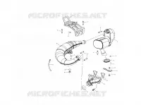 ECHAPPEMENT    S03NK7CS/A S03NL7CS/A S03NK8CS/A S03NL8CS/A S03NM8CS (4978037803C07) pour Polaris 700 RMK 144 de 2003