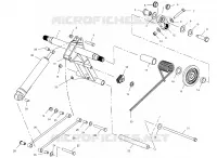 BRAS DE SUSPENSION ARRIERE   S02ND4BS (4970417041B012) pour Polaris 500 CLASSIC de 2002
