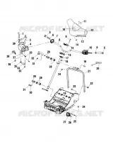 DIRECTION   GUIDON   S02ND4BS (4970417041B003) pour Polaris 500 CLASSIC de 2002