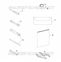 OUTILS   S02ST4BS (4970417041D002) pour Polaris 500 CLASSIC de 2002