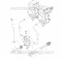 POMPE A HUILE   S02ND4BS (4970417041C010) pour Polaris 500 CLASSIC de 2002