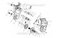 CARTER DE CHAINEE (MARCHE ARRIERE MODELS)   S02NP6ES/S02NE6ES (4973427342C08) pour Polaris 600 XC SP de 2002