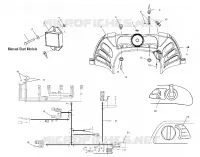 CONSOLE   S02NP6ES/S02NE6ES (4973427342A12) pour Polaris 600 XC SP de 2002