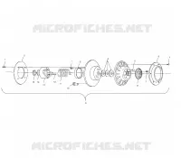 EMBRAYAGE DE TRANSMISSION   S02NP6ES/S02NE6ES (4973427342C11) pour Polaris 600 XC SP de 2002