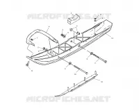 SKI (M 10)   S02NE6ES (4973427342B02) pour Polaris 600 XC SP de 2002