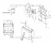 SUPPORT BATTERIE   S02NP6ES/S02NE6ES (4973427342C13) pour Polaris 600 XC SP de 2002