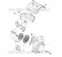 CARTERS REFROIDISSEMENT and LANCEUR   S02LT3AS (4968436843C02) pour Polaris INDY 340 TOURING de 2002