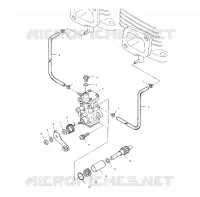 POMPE A HUILE   S02LT3AS (4968436843C04) pour Polaris INDY 340 TOURING de 2002