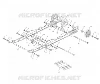 SUSPENSION   S02LT3AS (4968436843B03) pour Polaris INDY 340 TOURING de 2002