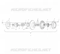 EMBRAYAGE DE TRANSMISSION   S02NT7DS (4970727072C01) pour Polaris 800 INDY FRONTIER de 2002