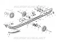 FIXATION RAIL (SUSPENSION)   S02NT7DS (4970727072B10) pour Polaris 800 INDY FRONTIER de 2002