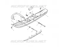 SKI   S02NT7DS (4970727072B02) pour Polaris 800 INDY FRONTIER de 2002