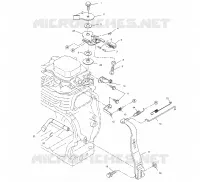 LIMITEUR DE VITESSE / GOVERNOR   S01WB1AS (4961266126B005) pour Polaris 120 XC SP de 2001