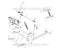 SUSPENSION AVANT AND DIRECTION   S01WB1AS (4961266126A010) pour Polaris 120 XC SP de 2001