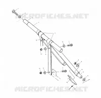 BRAS DE SUSPENSION AVANT   S01ST4BS (4960786078B013) pour Polaris 500 CLASSIC TOURING de 2001