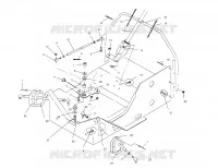 DIRECTION   S01ST4BS (4960786078B004) pour Polaris 500 CLASSIC TOURING de 2001