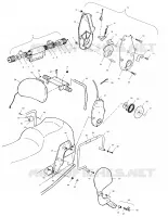DOSSERET   S01ST4BS (4960786078A005) pour Polaris 500 CLASSIC TOURING de 2001