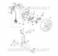 STATOR   S01ST4BS (4960786078C013) pour Polaris 500 CLASSIC TOURING de 2001