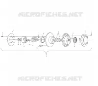 EMBRAYAGE DE TRANSMISSION   S01NP6ES (4961536153C003) pour Polaris 600 XC SP de 2001