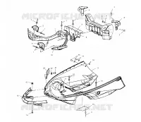 NOSEPAN   S01NP6ES (4961536153A005) pour Polaris 600 XC SP de 2001