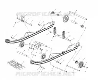 SUSPENSION   S01NP6ES (4961536153B008) pour Polaris 600 XC SP de 2001