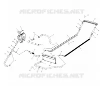 SYSTÈME DE REFROIDISSEMENT   S01SM8BS (4961446144B005) pour Polaris 800 RMK 144 de 2001