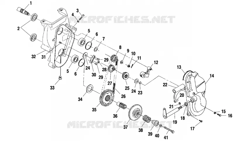 CARTER DE CHAINEE - S00SD4BS (4953925392B008) Polaris SNOWMOBILES 500 2000 500 CLASSIC  500 CLASSIC