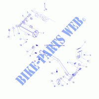 ECHAPPEMENT   A13NA32AA (49ATVECHAPPEMENT12TB) pour Polaris TRAIL BLAZER 330 de 2013