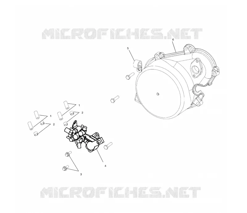 POMPE A HUILE - S00SR8BS (4954115411C010) Polaris SNOWMOBILES 800 2000 800 RMK  800 RMK