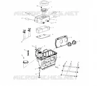 BOITE A AIR   S00NX4FS (4956165616C006) pour Polaris 440 XCF EDGE de 2000