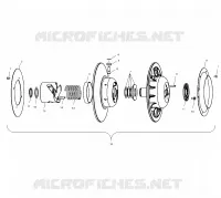 EMBRAYAGE DE TRANSMISSION   S00NX4FS (4956165616B014) pour Polaris 440 XCF EDGE de 2000