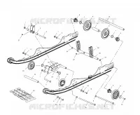SUSPENSION   S00NX4FS (4956165616B010) pour Polaris 440 XCF EDGE de 2000