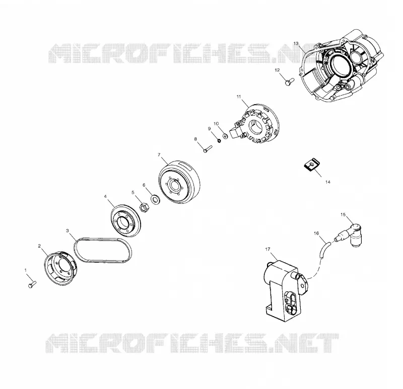STATOR - E99SS6DU (4948484848d003) Polaris SNOWMOBILES 600 1999 RMK  600 RMK - 099SR6DSA