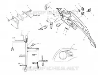 CONSOLE   099ST4DS (4950445044A013) pour Polaris TOURING de 1999