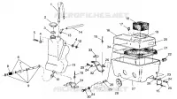 RESERVOIR D'HUILE / BOITE A AIR   099ST4DS (4950445044C002) pour Polaris TOURING de 1999