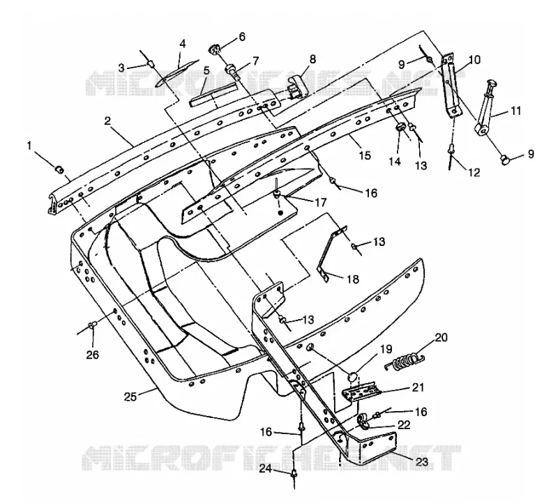 NOSEPAN - 0980143 (4942824282a008) Polaris SNOWMOBILES autre 1998 OTHERS  EURO TRAN SPORT - E980143