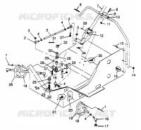 DIRECTION 500 EFI 0973774 (4938423842B003) pour Polaris OTHERS de 1997