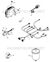 PIECES EFI 500 EFI 0973774 (4938423842C014) pour Polaris OTHERS de 1997