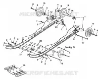 SUSPENSION 500 EFI 0973774 (4938423842B010) pour Polaris OTHERS de 1997