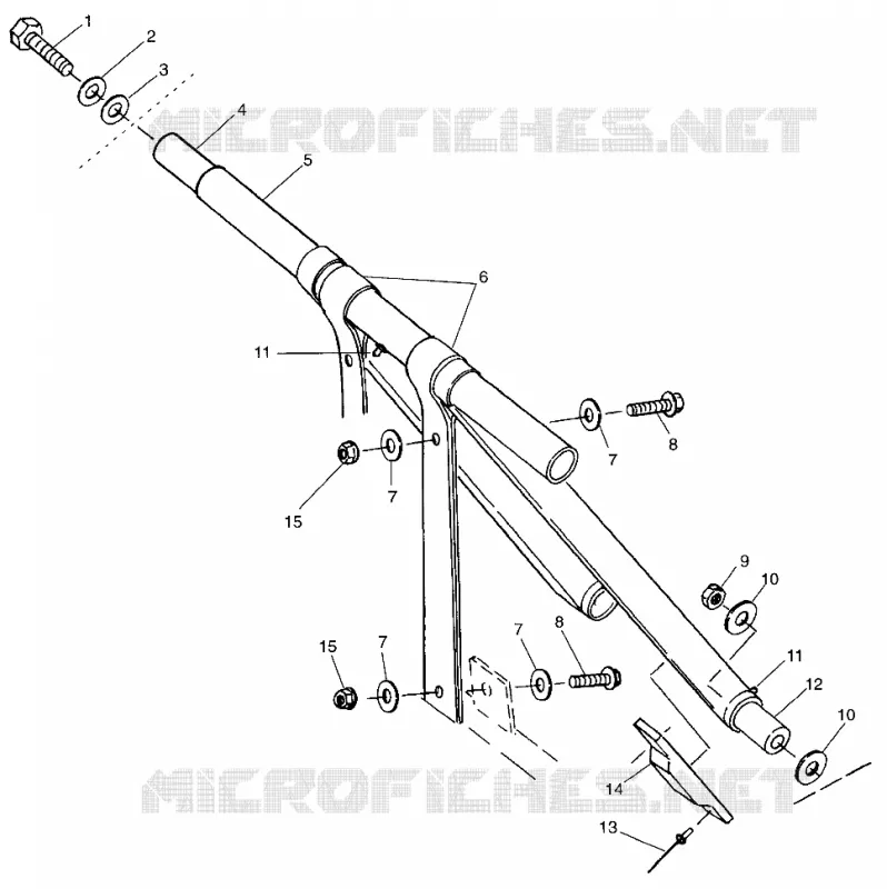 BRAS DE SUSPENSION AVANT ULTRA 0976778 AND EUROPEAN ULTRA E976778 (4938053805B010) Polaris SNOWMOBILES autre 1997 OTHERS  EURO ULTRA - E976778