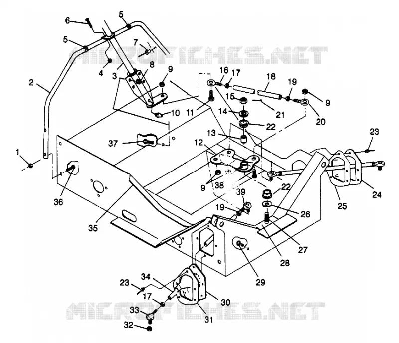 DIRECTION XLT TOURING 0973357 and EUROPEAN XLT TOURING E973357 (4937723772B005) Polaris SNOWMOBILES autre 1997 TOURING  XLT TOURING - 0973357