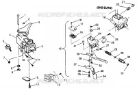 INSTRUMENTS STORM 0965782, STORM SKS 0965582,  EURO STORM E965782, EURO STORM (4931593159B003) pour Polaris STORM de 1996